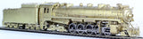 HO Brass Model Train - Pacific Fast Mail Canadian Pacific 2-10-4 Selkirk Class T-1a - Unpainted