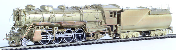 HO Brass Model Train - Sunset Models Great Northern Railroad 2-8-2 Mikado Class 0-8 - Unpainted