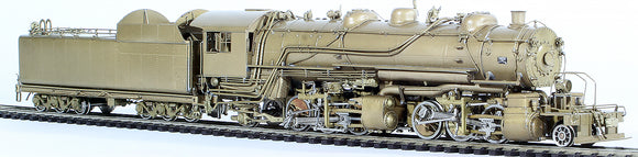 HO Brass Model Train - NJ Custom Brass Denver Rio Grand & Western 2-6-6-2 Class L-76 Articulated Mallet