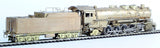 HO Brass Model Train - Pacific Fast Mail Sante Fe 2-10-2 Steam Locomotive -Unpainted