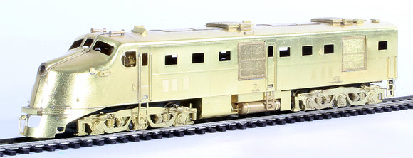 HO Scale Brass Model Train - Hallmark Models New Haven DL-109 Diesel - Unpainted