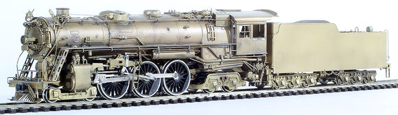HO Brass Model Train - Pacific Fast Mail Milwaukee Road Railroad 4-6-4 Class F6A - Unpainted
