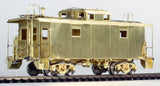 Overland Models Catalog #OM1-1194 New Haven Railroad Class NE-6 Caboose - Unpainted