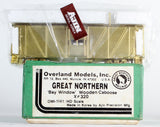 Overland Models #OMI-1141 Great Northern Bay Window Wooden Caboose X#320 - Unpainted