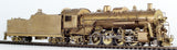 HO Brass Model Trains - Alco Models Illinois Central 2-8-2 Mikado with Elesco - Unpainted Hard To Find Model