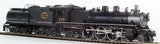 HO Brass Model Train - W&R Enterprises pokane, Portland & Seattle 4-6-2 Class H-1 Steam Locomotive & Tender - Factory Painted