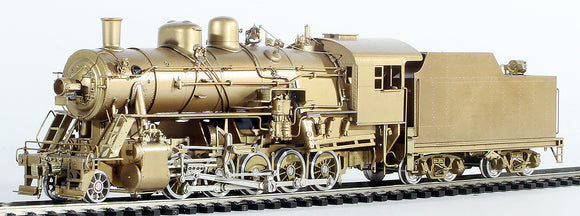 HO Brass Model Train - NJ Custom Brass Western Maryland Railroad 2-10-0 Class I-1 - Unpainted