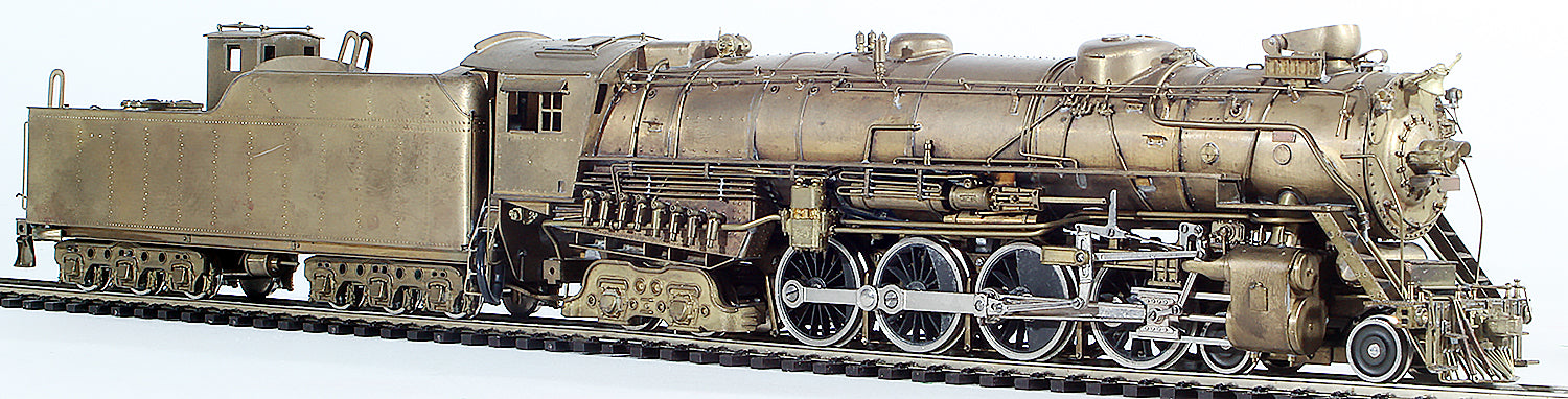 Brass Model Train - Pacific Fast Mail D&RW Railroad 4-8-4
