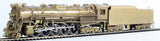 HO Brass Model Train - NJ Custom Brass Brass Chesapeake & Ohio 2-10-4 Class T-1 - Unpainted